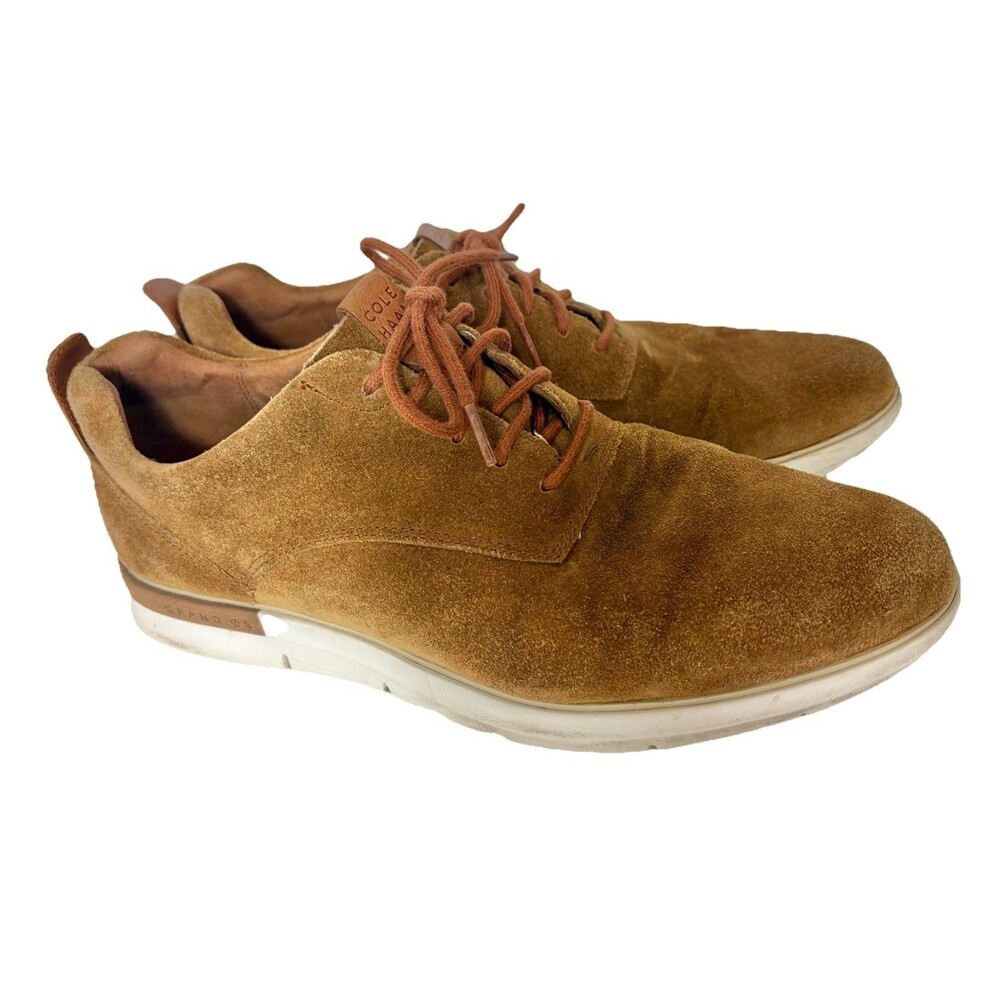 Cole Haan Oxford Grand Horizon Brown Suede GS C26363 Men’s 11.5M